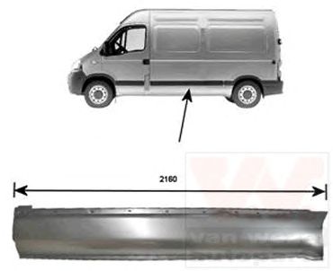VAN WEZEL 4387143 -  Боковина